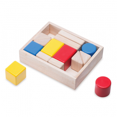 Jucării și Jocuri pentru copii - First Sound Blocks, cuburi din lemn cu sunete, Wonderworld, 2-7 ani