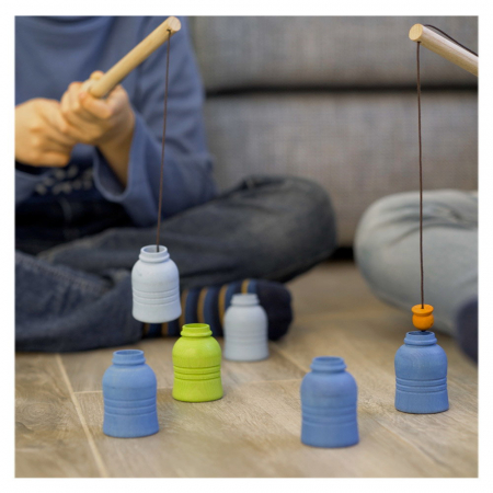 Fish & Clean, joc de pescuit din lemn, Milaniwood, 3-7 ani [2]