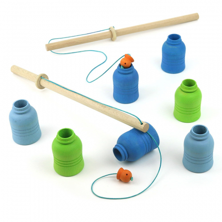 Fish & Clean, joc de pescuit din lemn, Milaniwood, 3-7 ani [1]