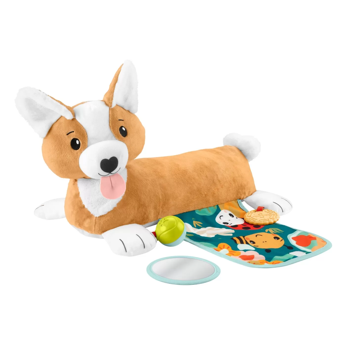 Fisher price catelus 3 in 1 tummy wedge, varsta de la 0 luni la 2 ani [1]