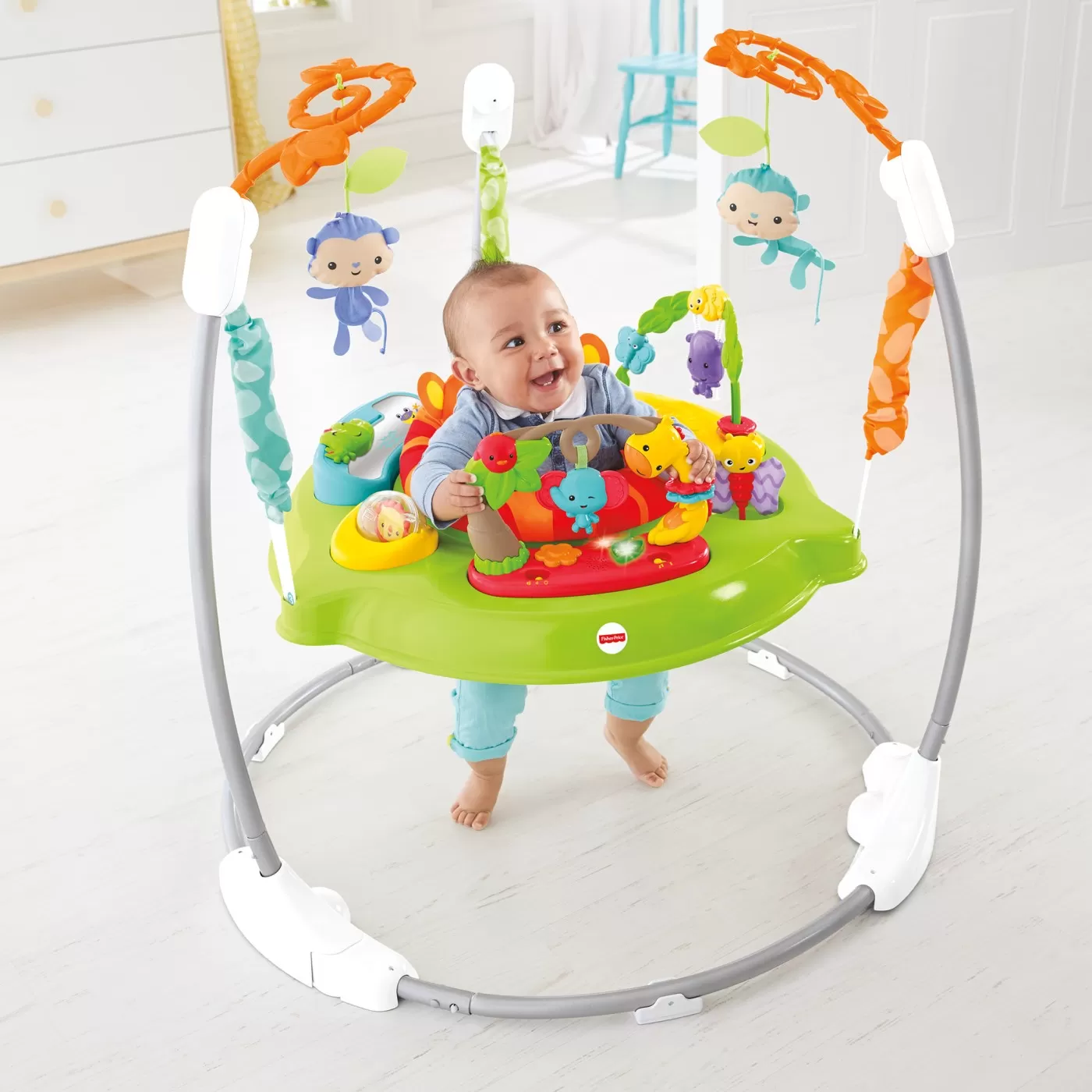 Fisher price centru de activitati padurea tropicala, varsta de la 1 an la 3 ani [2]