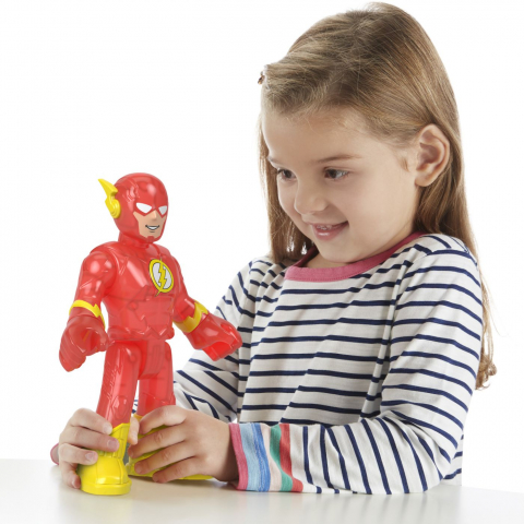 Fisher price imaginext dc super friends figurina flash xl, varsta de la 3 ani la 8 ani [2]