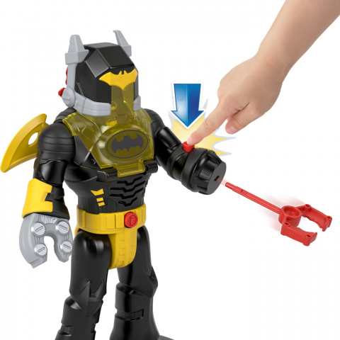 Fisher price imaginext dc super friends set figurina batman si costum exo cu lumini si sunete, varsta de la 3 ani la 8 ani [7]