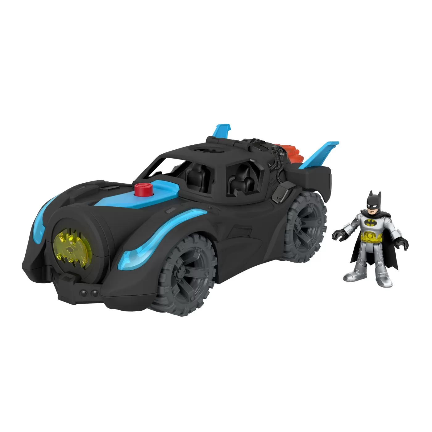 Fisher price imaginext dc super friends vehicul batmobil deluxe, varsta de la 3 ani la 8 ani [1]