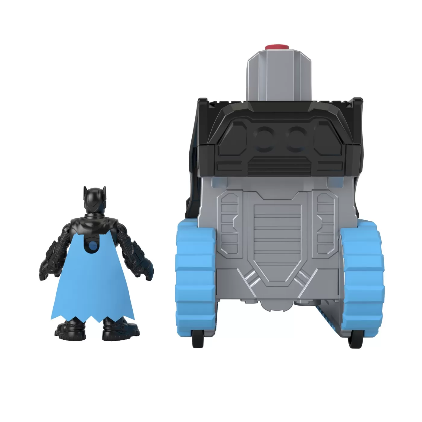 Fisher price imaginext dc super friends vehicul cu figurina bat-tech, varsta de la 3 ani la 8 ani [4]