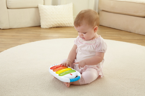 Fisher price jucarie bebe xilofon muzical, varsta de la 3 luni la 3 ani [2]
