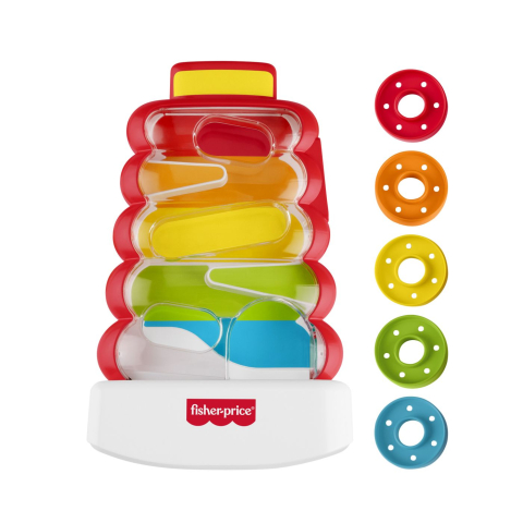 Fisher price jucarie de dezvoltare turn cu discuri colorate [2]