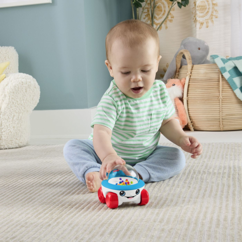 Fisher price jucarie de impins vehicul popcorn cu bile copii varsta 6 luni - 2 ani [3]