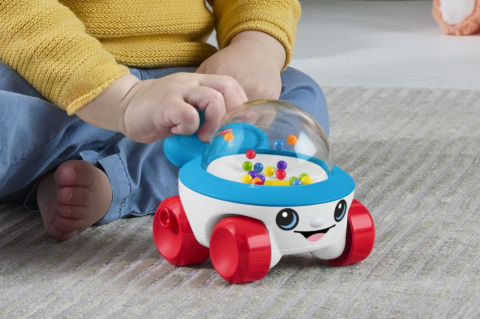 Fisher price jucarie de impins vehicul popcorn cu bile copii varsta 6 luni - 2 ani [7]