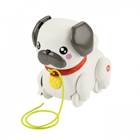 Fisher price jucarie de tras interactiva catel cu miscari si sunete, varsta de la 1 an la 3 ani [5]