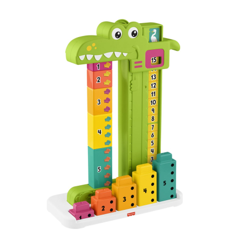 Fisher price jucarie educativa aligator stivuibila copii varsta 3 ani - 7 ani [7]