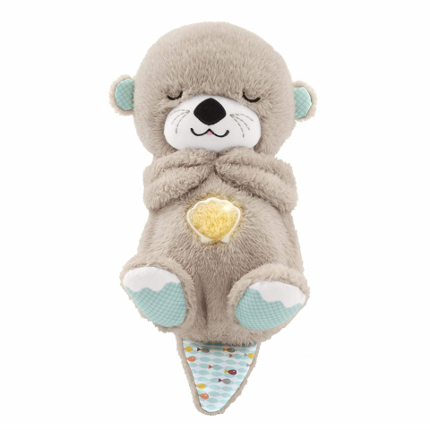 Fisher price jucarie respira cu bebelusul vidra, varsta de la 0 luni la 3 ani [1]