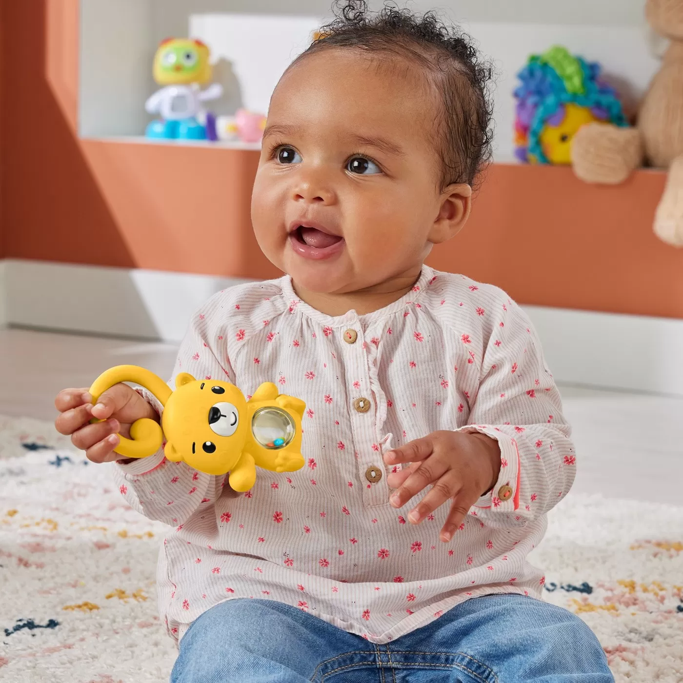Fisher price jucarie zornaitoare leopard, varsta de la 3 luni la 2 ani [4]