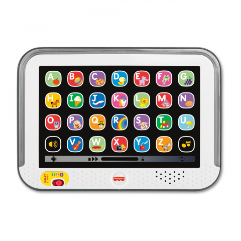 Fisher price laugh learn tableta smart cu 3 niveluri de dezvoltare limba romana, varsta de la 1 an la 3 ani [1]