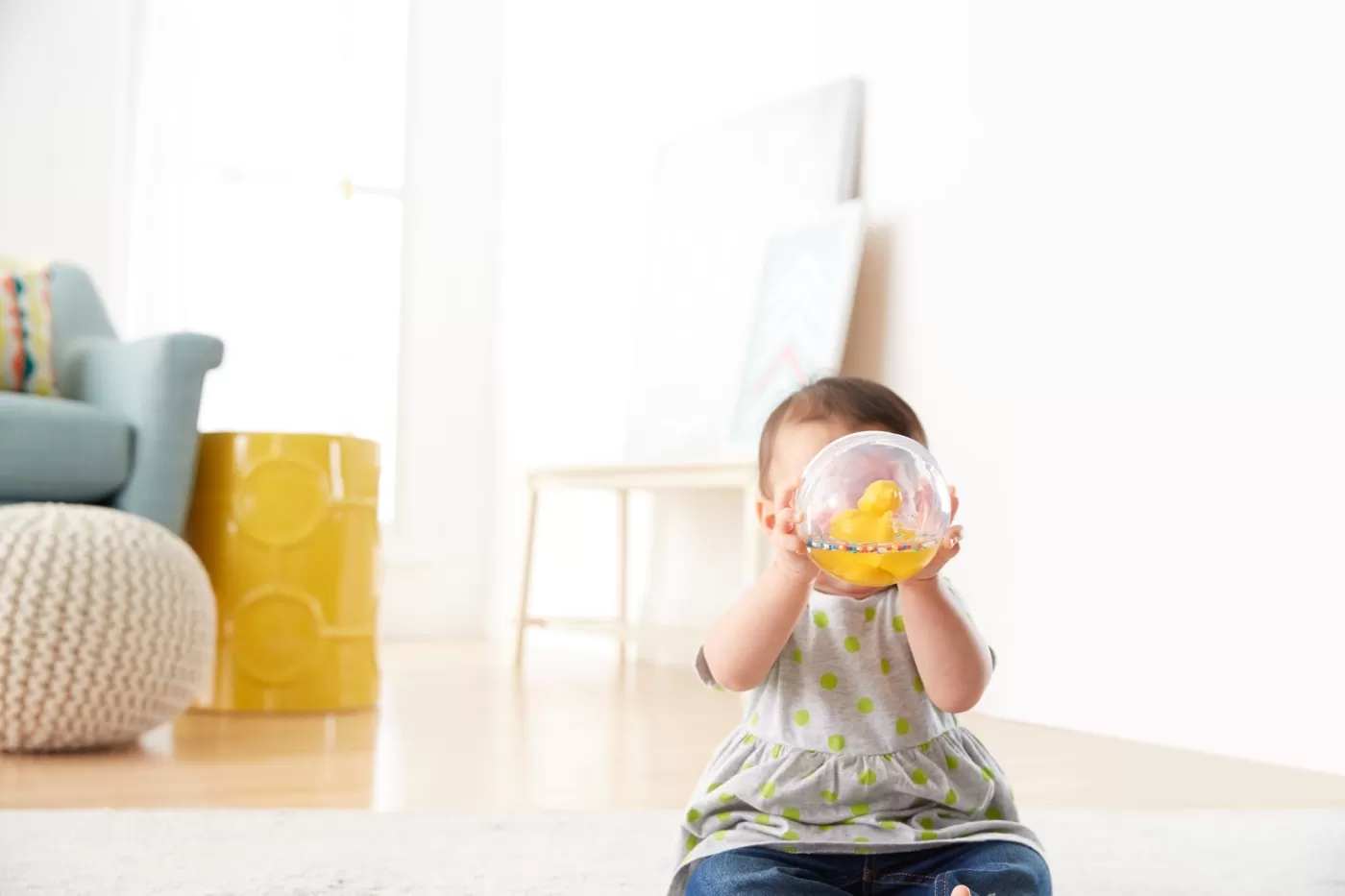 Fisher price ratusca in minge transparenta, varsta de la 3 luni la 2 ani [5]