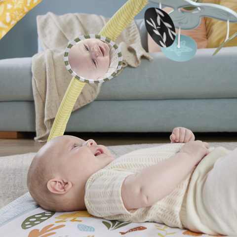 Fisher price salteluta de gimnastica pentru nou nascuti copii varsta 0 luni - 9 luni [6]