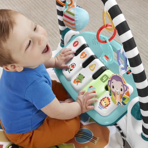 Fisher price salteluta de joaca pian muzical in limba greaca copii varsta 0 luni - 3 ani [7]