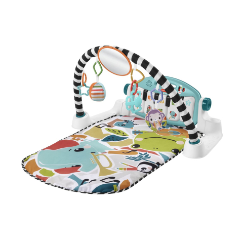 Fisher price salteluta de joaca pian muzical in limba greaca copii varsta 0 luni - 3 ani [4]