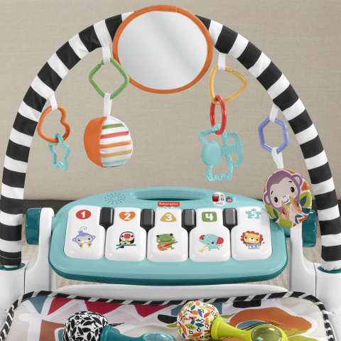 Fisher price salteluta de joaca pian muzical in limba greaca copii varsta 0 luni - 3 ani [8]