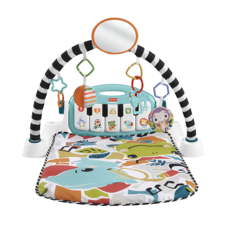Fisher price salteluta de joaca pian muzical in limba greaca copii varsta 0 luni - 3 ani [1]