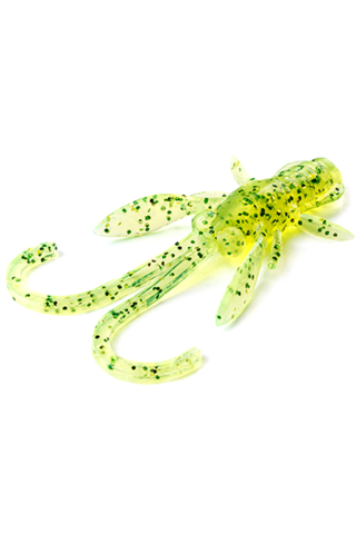 Pescuit si vanatoare - FishUp Baffi Fly 3.8cm #026 Flo Chartreuse Green 3.8cm #026 Flo Chartreuse Green