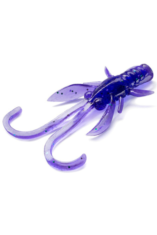 Pescuit si vanatoare - FishUp Baffi Fly 3.8cm #060 Dark Violet Peacock & Silver 3.8cm #060 Dark Violet Peacock & Silver