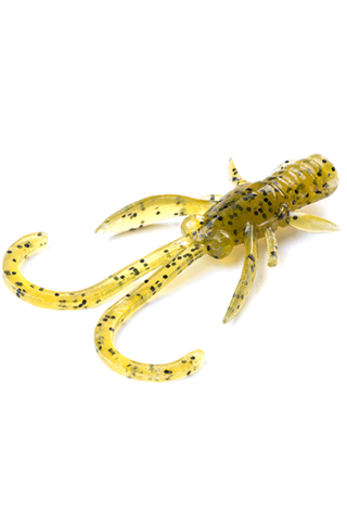 Pescuit si vanatoare - FishUp Baffi Fly 3.8cm #074 Green Pumpkin Seed 3.8cm #074 Green Pumpkin Seed