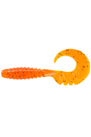 Pescuit si vanatoare - FishUp Fancy Grub 6.3cm #049 Orange Pumpkin Black 6.3cm Orange Pumpkin Black