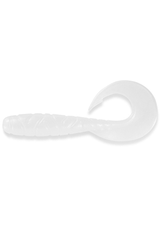 Pescuit si vanatoare - FishUp Mighty Grub 13.3cm #081 Pearl 13.3cm #081 Pearl