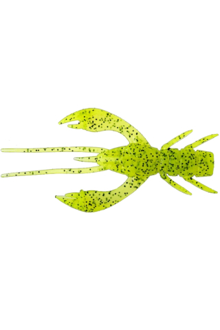Pescuit si vanatoare - FishUp Real Craw 5cm #055 Chartreuse Black 5cm #055 Chartreuse Black