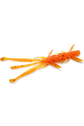 Pescuit si vanatoare - FishUp Shrimp 7.6cm #049 Orange Pumpkin Black 7.6cm #049 Orange Pumpkin Black