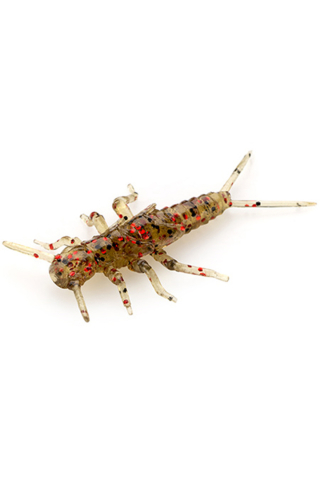 Pescuit si vanatoare - FishUp Stonefly 2.1cm #045 Green Pumpkin Red & Black 2.1cm #045 Green Pumpkin Red & Black