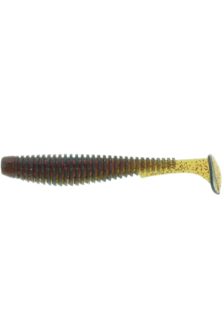 Nălucă - FishUp U-Shad 10.1cm #019 Motor Oil Red 10.1cm #019 Motor Oil Red