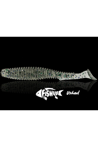 FishUp U-Shad 5cm #019 Motor Oil Red 5cm #019 Motor Oil Red [1]