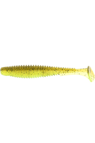 Nălucă - FishUp U-Shad 7cm #204 Green Pumpkin Chart 7cm Green Pumpkin Chart