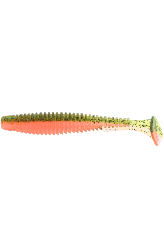 Pescuit si vanatoare - FishUp U-Shad 7cm #205 Watermelon Flo Orange 7cm Watermelon Flo Orange