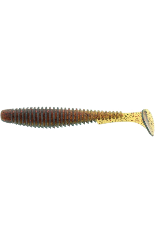 Nălucă - FishUp U-Shad 9cm #019 Motor Oil Red 9cm Motor Oil Red