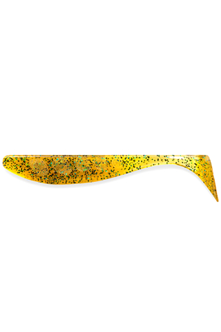 Nălucă - FishUp Wizzle Shad 3.5cm #036 Caramel Green and Black 3.5cm #036 Caramel Green and Black