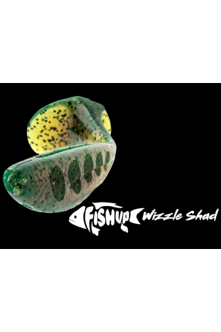 FishUp Wizzle Shad 3.5cm #036 Caramel Green and Black 3.5cm #036 Caramel Green and Black [3]
