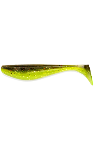 Pescuit si vanatoare - FishUp Wizzle Shad 5cm #203 Green Pumpkin Flo Chart 5cm #203 Green Pumpkin Flo Chart