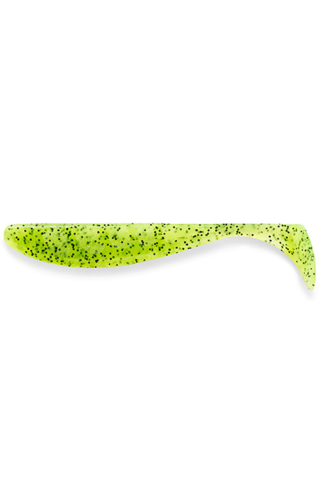 Pescuit si vanatoare - FishUp Wizzle Shad 8cm #055 Chartreuse Black 8cm #055 Chartreuse Black