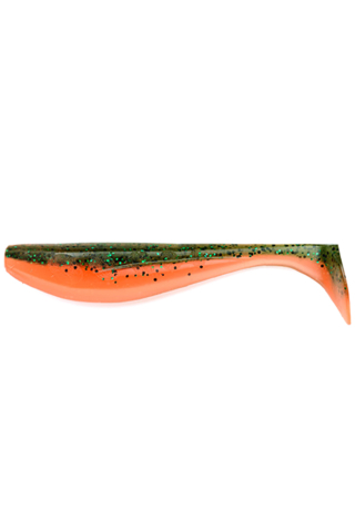 Pescuit si vanatoare - FishUp Wizzle Shad 8cm #205 Watermelon Flo Orange 8cm #205 Watermelon Flo Orange
