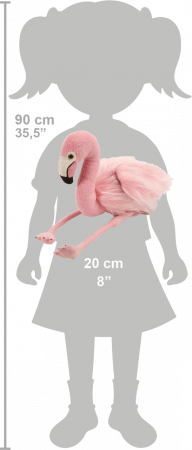 Flamingo - Jucarie Plus Wild Republic 20 cm [1]