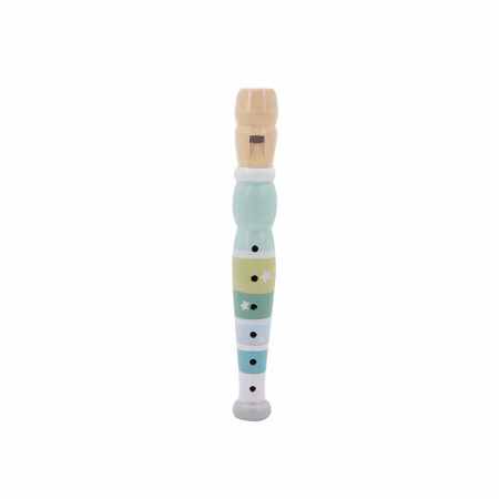 Jucării și Jocuri pentru copii - Flaut din lemn, nordic colors, 20 cm, 3+ ani