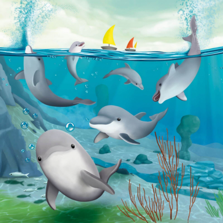 Jocuri de logica si gandire ⭐ Flippin' Dolphins, Smart Games [4]