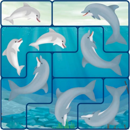 Jocuri de logica si gandire ⭐ Flippin' Dolphins, Smart Games [2]