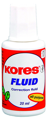 Rechizite Școlare - Fluid corector (solvent) 20ml kores