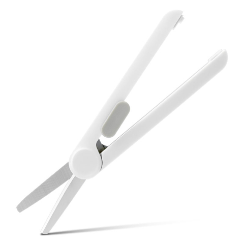 Birotică și Papetărie - Foarfeca birou 16cm telescopica alba nusign deli