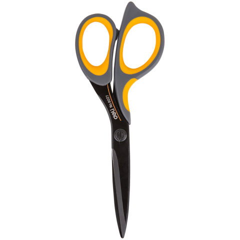 Birotică și Papetărie - Foarfeca birou 17.5cm neagra profesionala deli