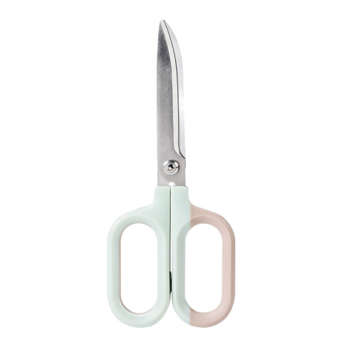 Birotică și Papetărie - Foarfeca birou 18cm bicolora vernil-crem nusign deli